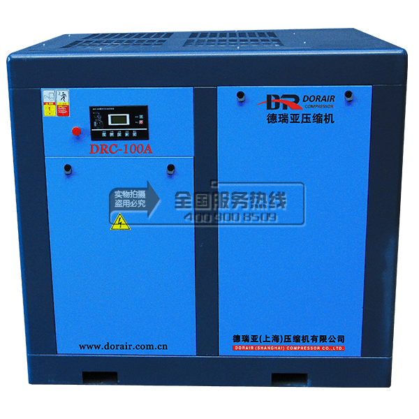 德瑞亚空压机100A 正面俯视图